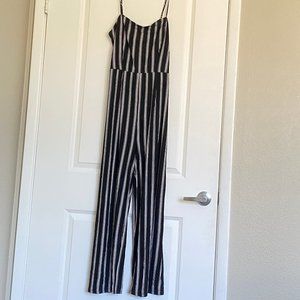 Romper, Black & White striped